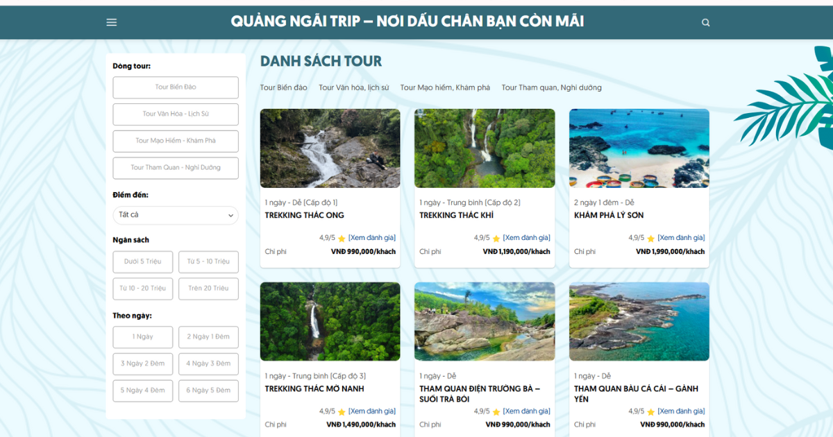 hướng dẫn đặt tour du lịch Quảng Ngãi,cách đặt tour Quảng Ngãi Trip trọn gói,đặt tour Quảng Ngãi ,đặt tour Quảng Ngãi online giá tốt