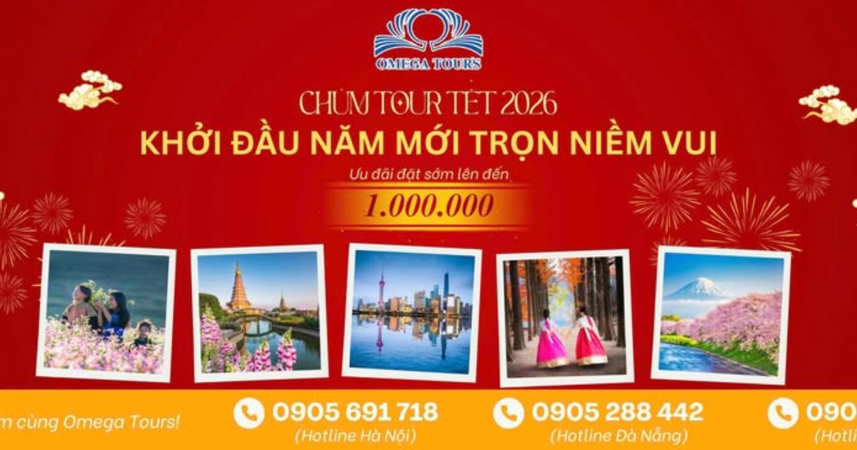 OmegaTours - Top 10 Công ty uy tín ở Quảng Ngãi