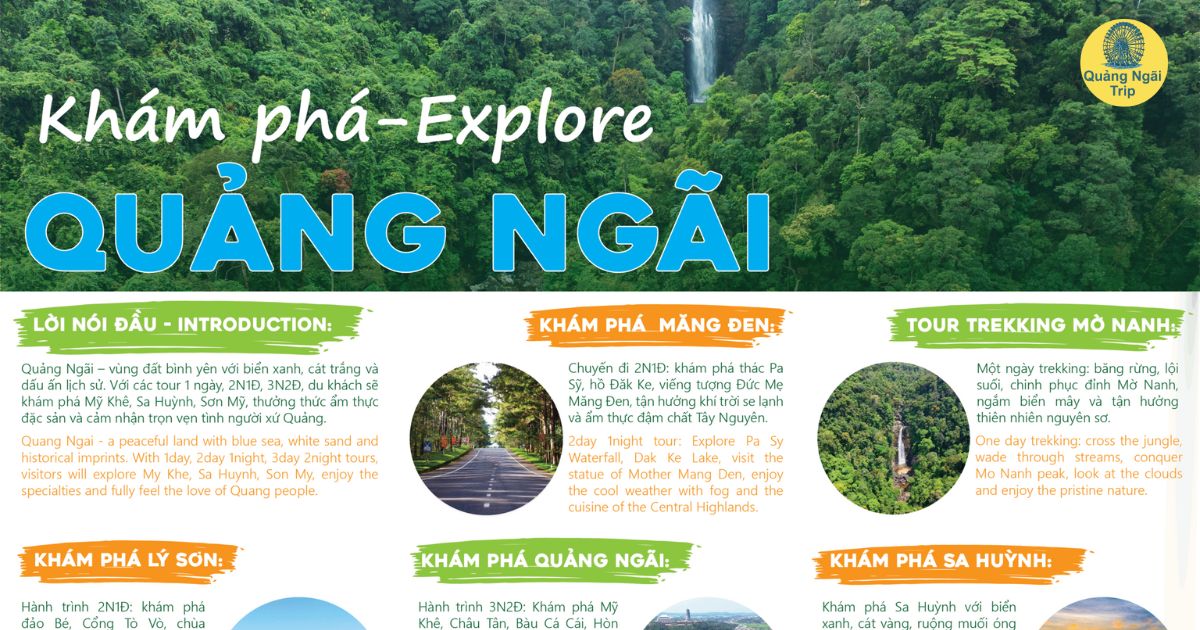 Quảng Ngãi Trip - Chuyên tổ chức các tour và land tour tại Quảng Ngãi