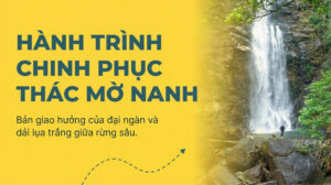 Tour trekking thác Mờ Nanh Quảng Ngãi